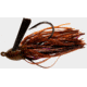 Chompers Flipping Brush Jigs 1/2 oz - 2 Pack, PB&amp;J, FFSBJ12-200