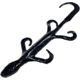 Chompers Lizard Creature Bait, 1, 6in, Black/Blue Flake, L6S9-4
