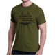 Christensen Arms Antler Wordmark SS Tee - Mens, Army Green, M, 730-CA057-40-00-202-03