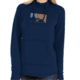 Christensen Arms Flag Silhouette Hoodie - Womens, Dark Navy, L, 730-CA118-30-01-403-04