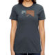 Christensen Arms Flag Silhouette SS Tee - Womens, Carbon, M, 730-CA099-40-01-103-03