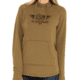 Christensen Arms Ram Skull Wordmark Hoodie - Womens, Dark Khaki, XL, 730-CA120-30-01-600-05