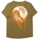 Chrome Industries Chicken In A Biscuit Short Sleeve Tee Womens Fit 095E5C38, Olive Branch, LG, AP-517-OLBR-NA-LG