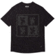 Chrome Industries Chrome Checkerboard Logo Tee SS 6686CFB5, Black, XXL, AP-519-BK-NA-XXL