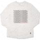 Chrome Industries Chrome Word Play Logo Tee LS E30FB5E9, White, XL, AP-522-WT-NA-XL