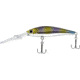 CHUBBS Diving Minnow, 2 1/4in, 3/16oz, #6 Hooks, Chrome Black, YDVM-CBL