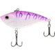CHUBBS Loud Shad, 2 3/4in, 5/8oz, #4 Hook Front, #6 Hook Back, Purple Tiger Glow, YLS58-PUT