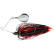 CHUBBS Min-Spin, 1/8oz, Single, Black/Red, YCS18S-BR