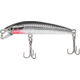CHUBBS Panfish Minnow, 2in, 1/16 oz, #12 Hook, Silver/Black, YMM-50