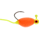 CHUBBS Panfish Pin Tail Shad, 3 Pack, 1/32 oz, #4 Hook, Chart + Orange/Chart, YPT132-COC