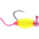 CHUBBS Panfish Pin Tail Shad, 3 Pack, 1/32 oz, #4 Hook, Pink + Chart/Pink, YPT132-PCP