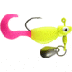 CHUBBS Panfish Wiggler, 3 Pack, 1/16 oz, #4 Hook, Chart + Chart/Pink, YWG116-CCP