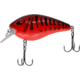 CHUBBS Rattling Square Bill, 2 3/4in, 11/16oz, #6 Hook, Red Craw, YSBB-384
