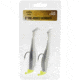 CHUBBS Rigged Swimbait, 2-Pack, 5in, 1/2 oz, 5/0 Hook Size, Smoke, YSB1250SM-2