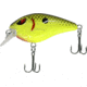 CHUBBS Shallow Square Bill, 2in, 1/4oz, #6 Hook, Chart/Black, YMES-380
