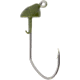 CHUBBS Swimbait Heads, 1/4 oz, 5/0, 3-Pack, Green Pumpkin, YSBH14GP-3