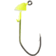 CHUBBS Swimbait Heads, 1/8 oz, 5/0, 3-Pack, White/Chart Flash, YSBH18WH-3