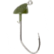 CHUBBS Swimbait Heads, 3/8 oz, 5/0, 3-Pack, Green Pumpkin, YSBH38GP-3
