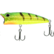 CHUBBS Topwater Popper, 2 1/2in, 7/16oz, #4 Hook, Fire Scale, YPOP-206