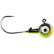CHUBBS Two-Tone Colors Round Jigs, 1/16oz, #4 Hook Size, 10-Pack, Firetiger, Y-TJH1610-1283