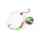 CHUBBS Walleye Rig, 2 Hooks, 60in Length, Green Chart., YSC3D-GC