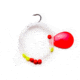 CHUBBS Walleye Rig, 2 Hooks, 60in Length, Pink, YSC3D-51