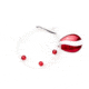 CHUBBS Walleye Rig, 2 Hooks, 60in Length, Red/White, YSC3D-20