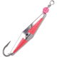 Clarkspoon FlashSpoon, 2/0 Hook, 2.5in Blade, # 0 Silver ClarkSpoon, 2/0 Hook, 2.5in Blade, Pink Flash Tape, 0RBMS-PF