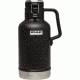 Classic Growler 2Qt + Adv Stacking Steel Tumblers-Matte Black + Multi