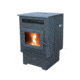 Cleveland Iron Works Medium Pellet Stove - 60 lb Hopper, 33.25x21.75, Black, F500200