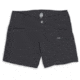 Club Ride Apparel Eden Shorts 7in w/ Level 2 Chamois - Womens, Asphalt Grey, Small, 4963980050503