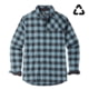 Club Ride Apparel Mens Shaka Flannel, MJSH702RBM