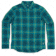 Club Ride Apparel Sawtooth Long Sleeve - Mens, Teal Citron Plaid, Small, 1879549345863