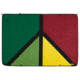 Coalatree Marley Kachula Blanket, Green/Red/Yellow, 50 x 72 flat Ziggy-kachula