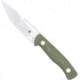 CobraTec Knives Koonsman Fixed Blade Knife, 4 in Blade, D2, OD Green, CTKMNODG