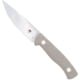 CobraTec Knives Koonsman Fixed Blade Knife, 4 in Blade, D2, Tan, CTKMNTAN