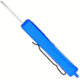 Cobratec Knives Cobratec Otf Bottle Opener Blue 4.62 Oal W/lanyard Loop