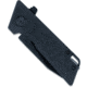 Cobratec Knives Small Riptide Folding Knife, 2in, D2 Steel Blade, Drop Point Blade, Black Finish, Black Handle, SCTRTDD2BLK