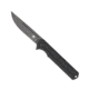 CobraTec Knives Streamline Folding Knive, 3.5in, D2 Stonewash, G-10, Black, CTBLKG10SL