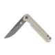 CobraTec Knives Streamline Folding Knive, 3.5in, D2 Stonewash, G-10, Tan, CTTANG10SL