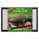 Coghlans Heavy Duty Camp Grill, Steel Frame w/Iron Mesh, Black COG1130