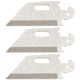 Cold Steel Click N Cut Replacement Blade, 3 Pack of 2.5in Utility Plain Edge Blades, CS-40AP3B