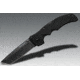 Cold Steel Recon 1, Black G-10 Handle, Black Tanto Bl, Plain 27TLT