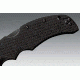 Cold Steel Recon 1 Folding Knife, 4in Clip Point Plain Carpenters CTS-XHP Alloy w/ DLC Coating, Black G10 Handle, CS-27TLCC