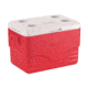 Coleman 36 Quart Cooler, Cup Holders in Lid, Red, Holds 46 Cans 6281A703G