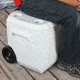 Coleman Xtreme 4 Marine Wheeled Cooler, 40 Quart, 5886, White, Holds 60 Cans, 3000002454