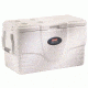 Coleman 58 Quart Xtreme 6 Marine Cooler, TRI, White, Holds 75 Cans 3000002231