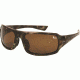 Coleman 6001 Polarized Sunglasses - Green Tortoise Shell Frame, Green Lenses CC1 6001-C3
