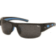 Coleman 6007 Polarized Sunglasses - Black And Blue Frame, Smoke Lenses CC1 6007-C1
