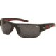 Coleman 6007 Polarized Sunglasses - Black And Red Frame, Smoke Lenses CC1 6007-C2